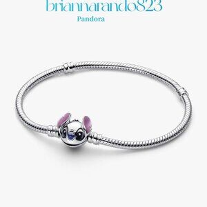 Pandora Disney Stitch Snake Chain Bracelet